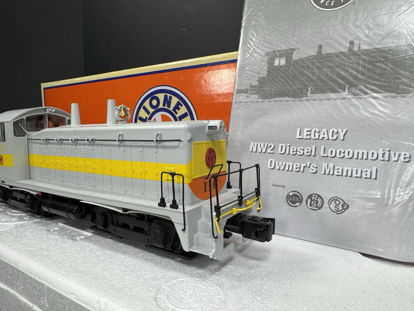 Lionel LEGACY 6-83387 New York Ontario & Western NW2 diesel engine #116 LNIB3