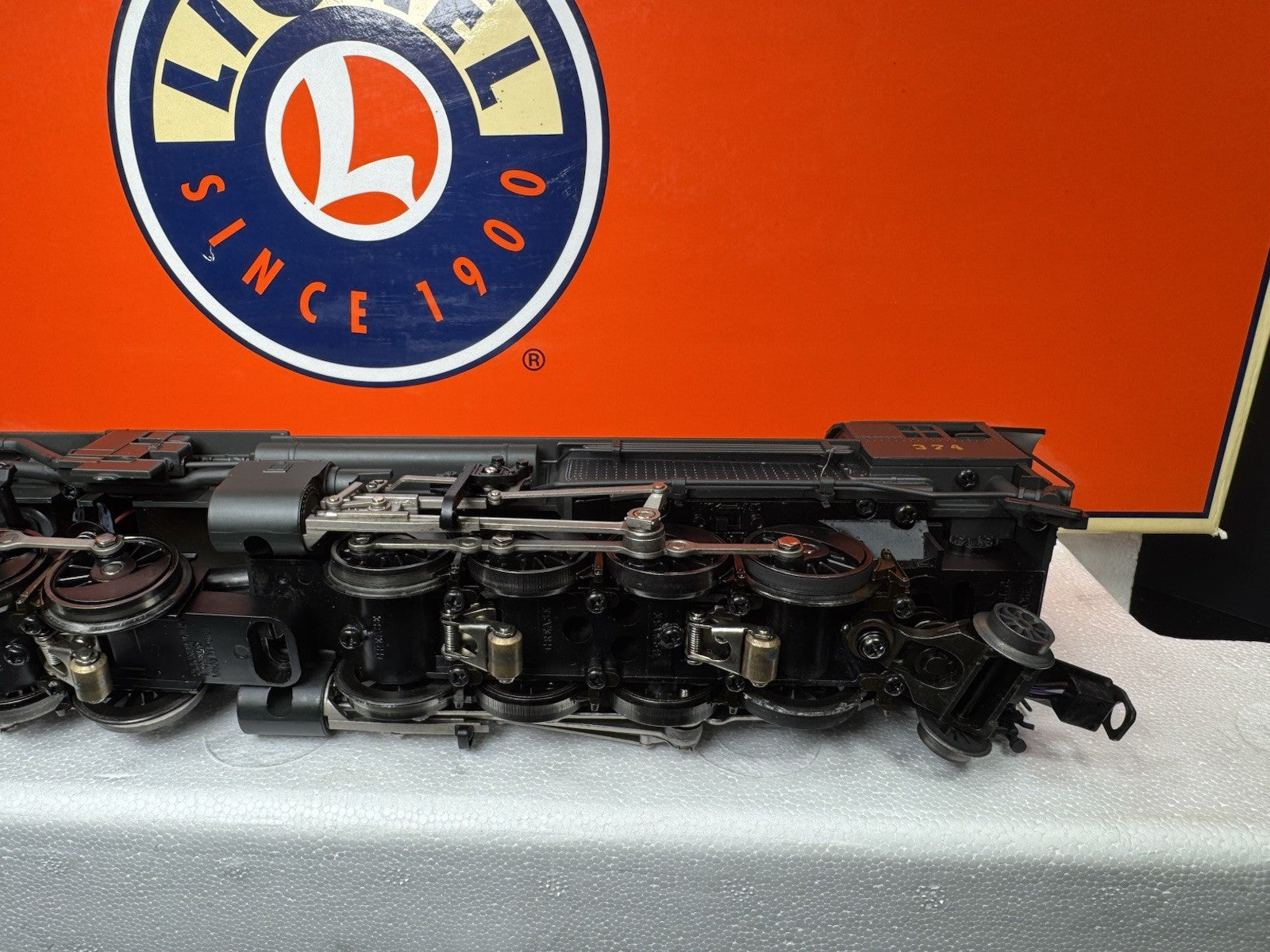 Lionel 6-38082 TMCC Pennsylvania PRR 2-8-8-2 Y-3 steam engine #374 LNIB14