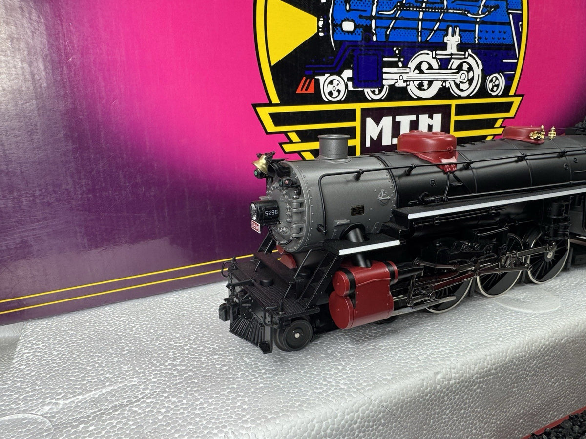 MTH 20-3087-1 GM&O 4-6-2 USRA Heavy Pacific steam engine #5296 PS2 BCR LNIB1