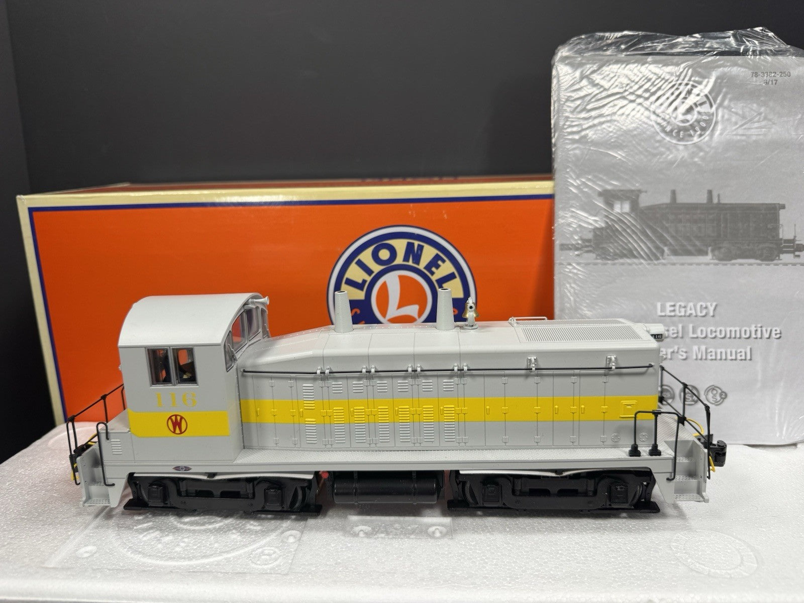 Lionel LEGACY 6-83387 New York Ontario & Western NW2 diesel engine #116 LNIB2