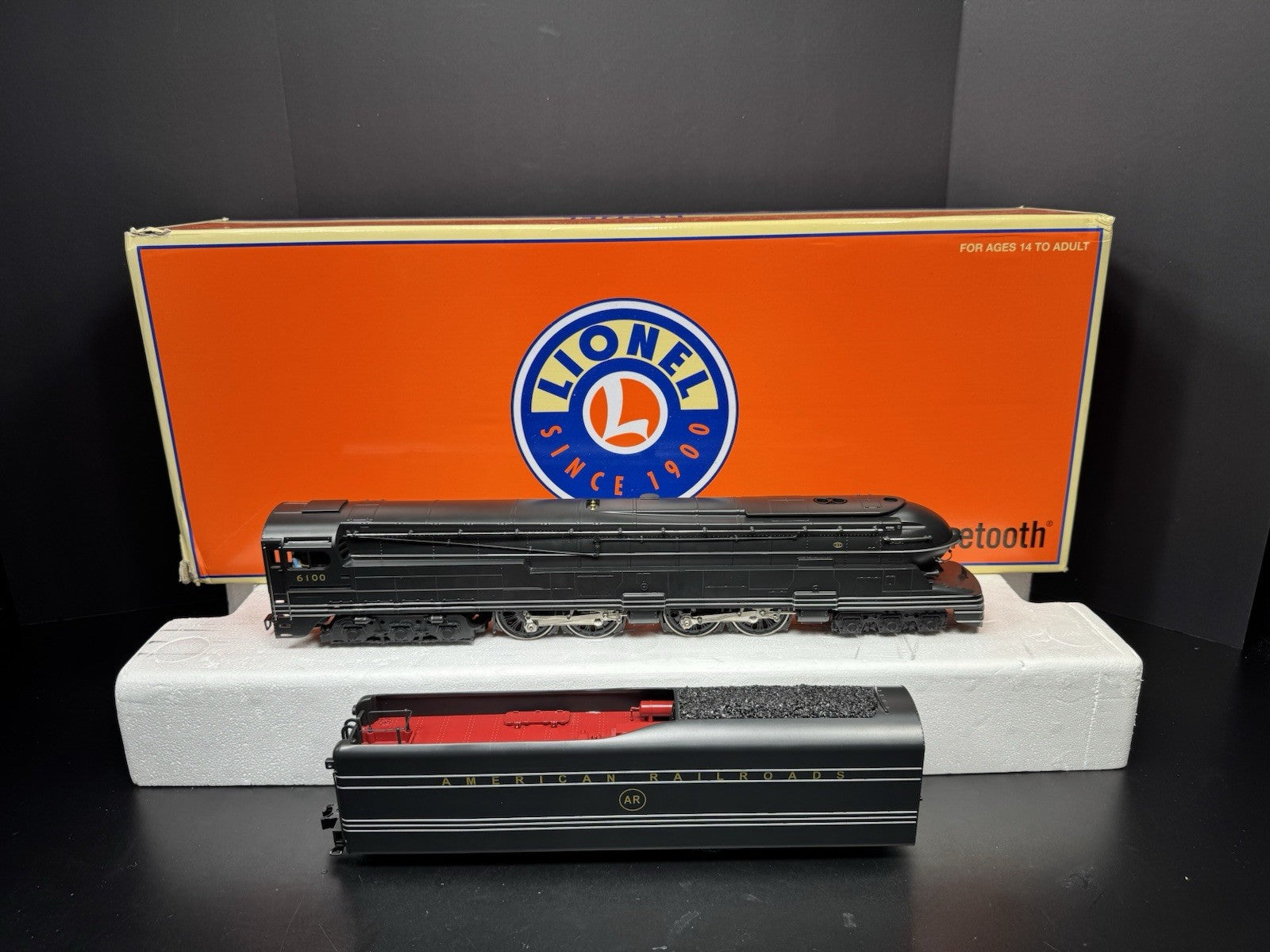 Lionel LEGACY 2131010 American Railroads S1 6-4-4-6 steam engine #6100 EX HTF0