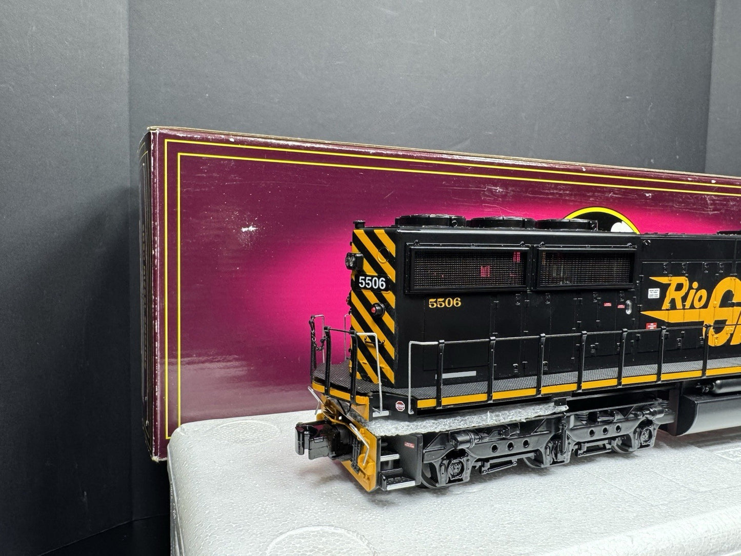 MTH 20-2579-1 Denver & Rio Grande SD50 diesel engine #5506 PS2 BCR LNIB6