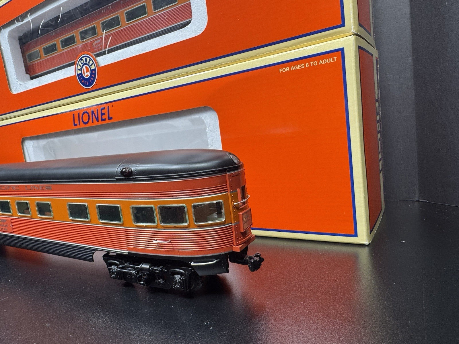 Lionel 6-29115 Southern Pacific Daylight 18" aluminum passenger set LNIB8