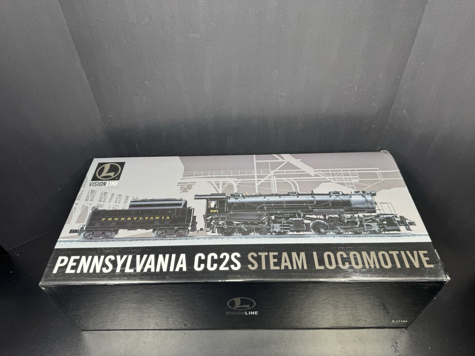 Lionel VISIONLINE 6-11154 Pennsylvania PRR 0-8-8-0 CC2 steam engine #8183 EX17