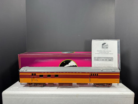 MTH 20-68041 Milwaukee Road 70' streamlined RPO passenger car EX0