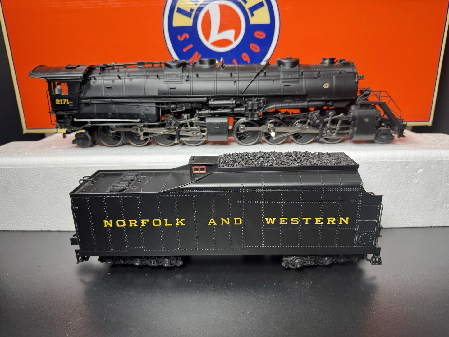 Lionel LEGACY 6-82340 Norfolk & Western N&W Y6b steam engine #2171 LNIB11