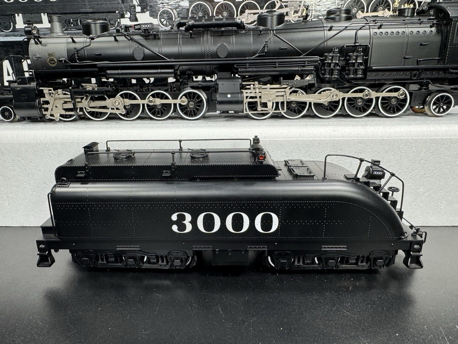 Lionel VISIONLINE 6-11155 Santa Fe 2-10-10-2 steam engine #3000 EX11