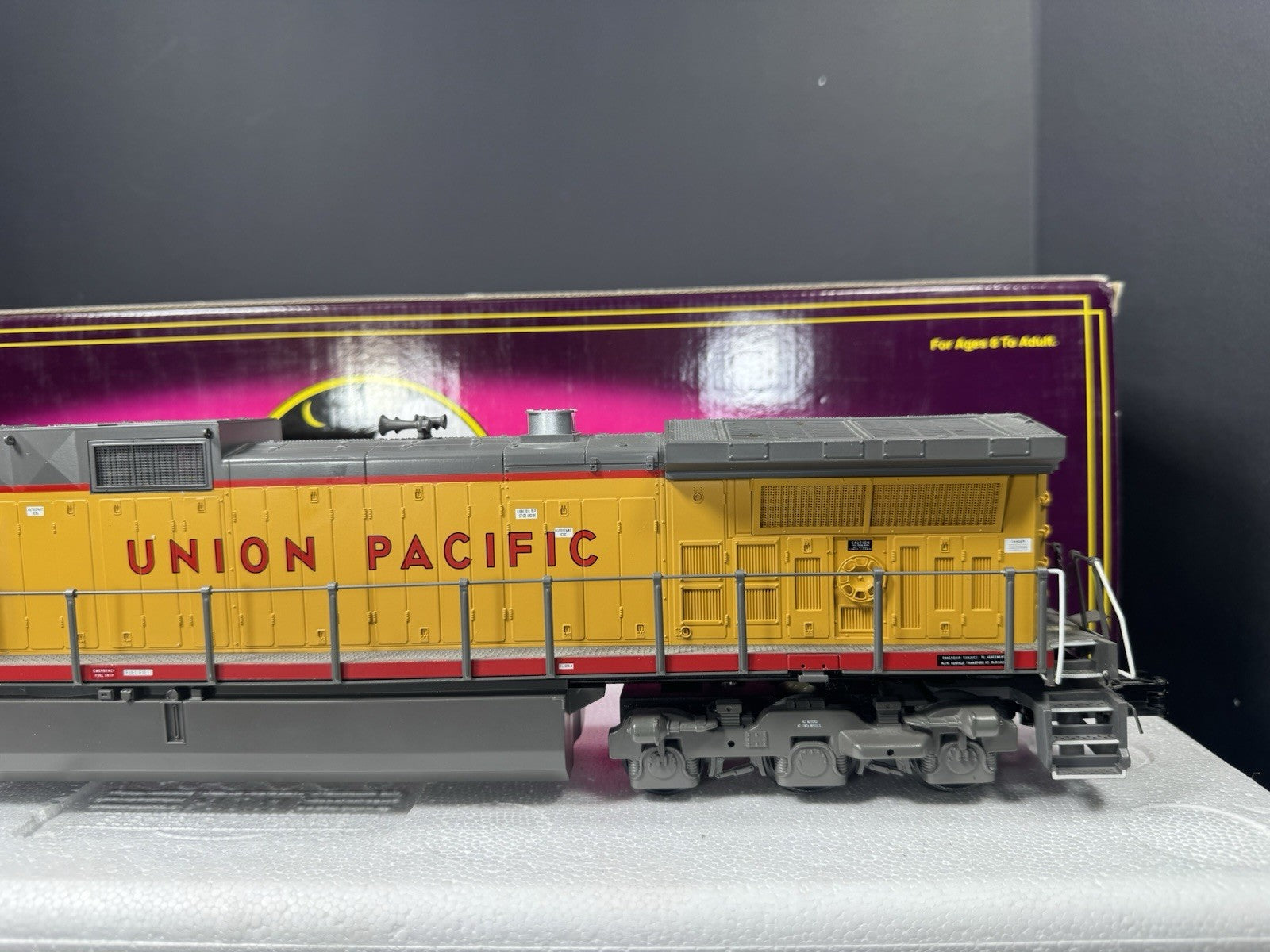 MTH 20-2270-1 Union Pacific UP Dash-9 diesel engine #9714 PS 2.0 BCR EX3