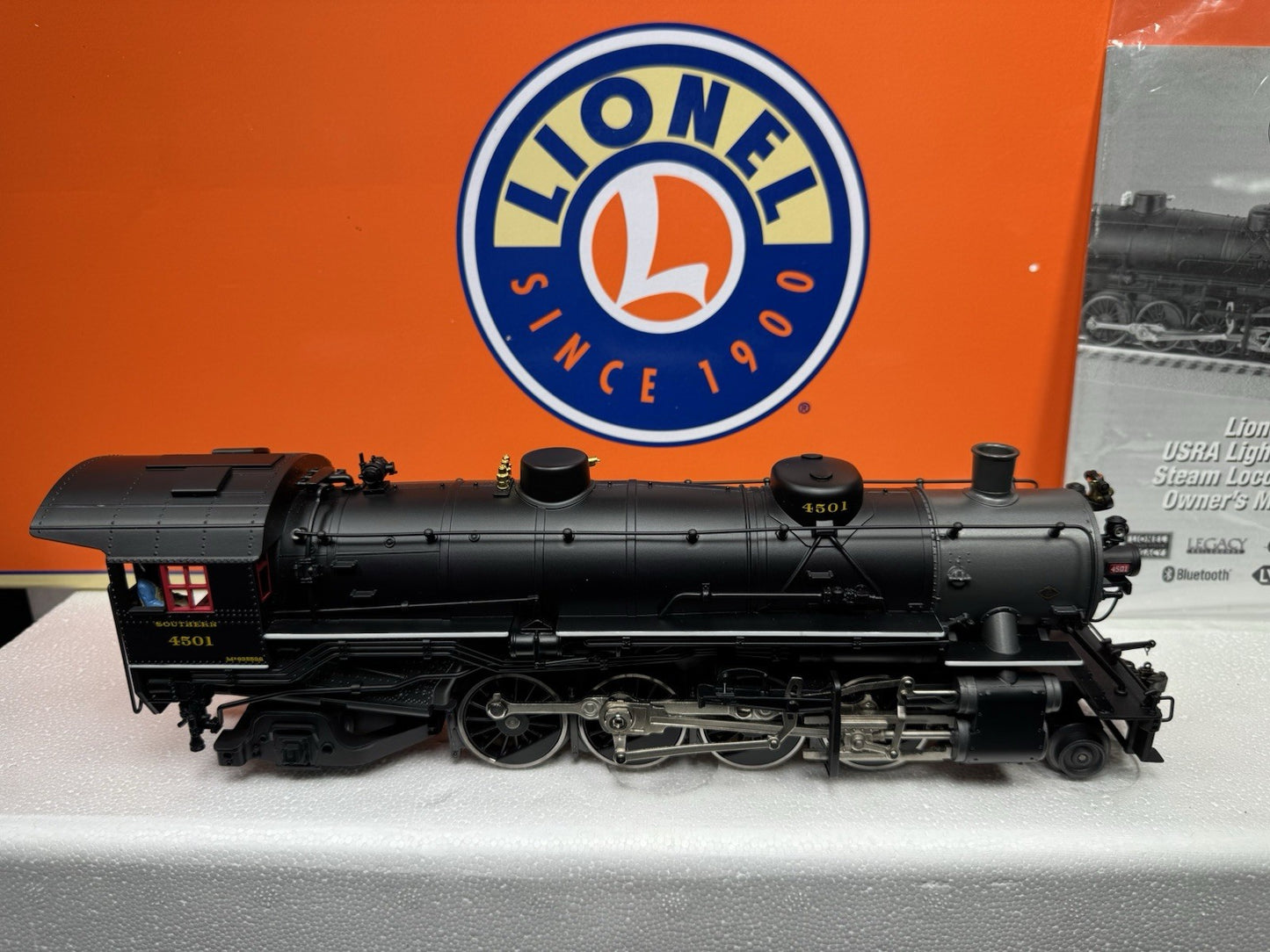 Lionel LEGACY 2131370 Southern USRA Light Mikado 2-8-2 steam engine #4501 LNIB7