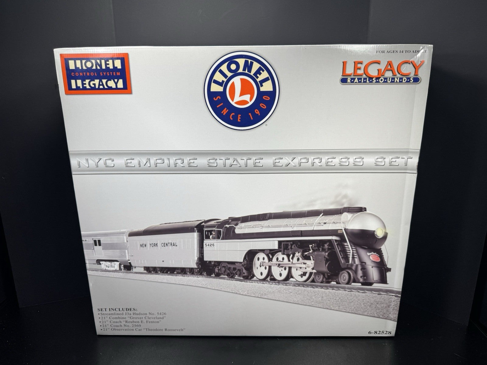 Lionel LEGACY 6-82528 NYC Empire State Express steam passenger set #5426 LNIB0
