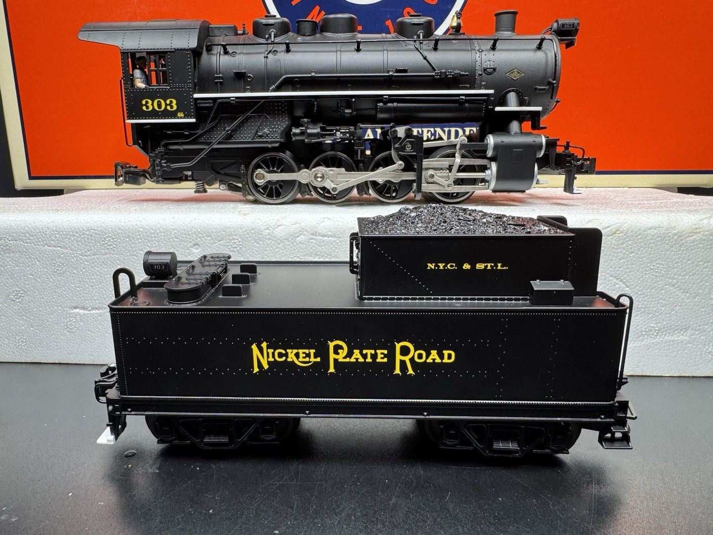 Lionel 6-38048 TMCC Nickel Plate Road NKP USRA 0-8-0 steam engine #303 LNIB9
