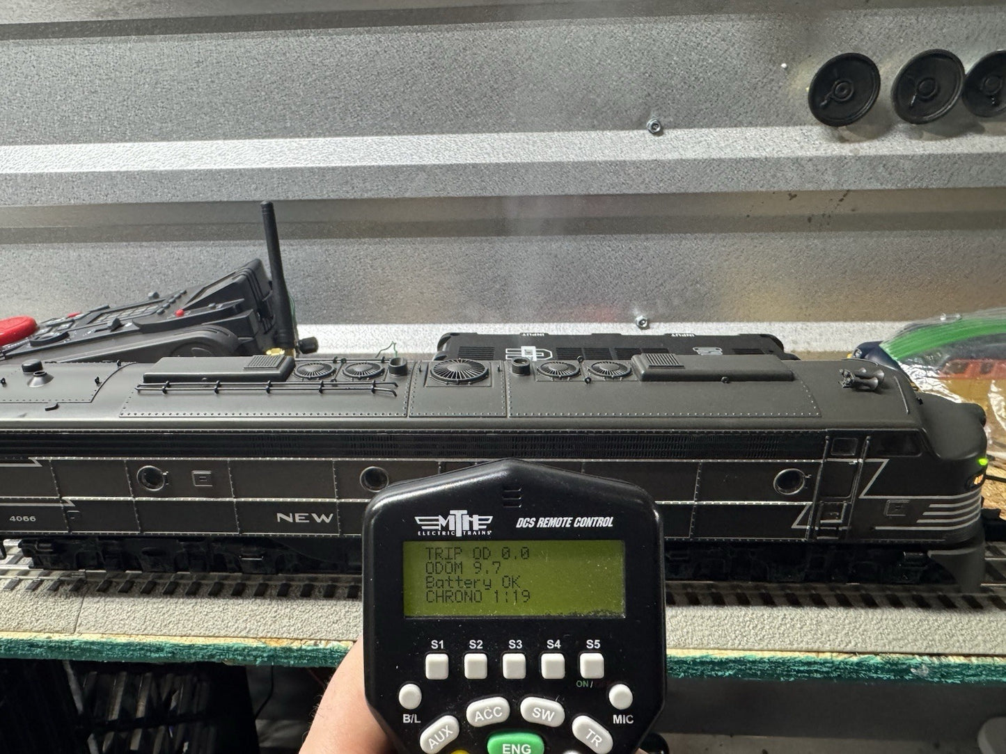 MTH 20-2317-1 New York Central NYC E-8 diesel engine ABA set PS2 BCR LNIB14