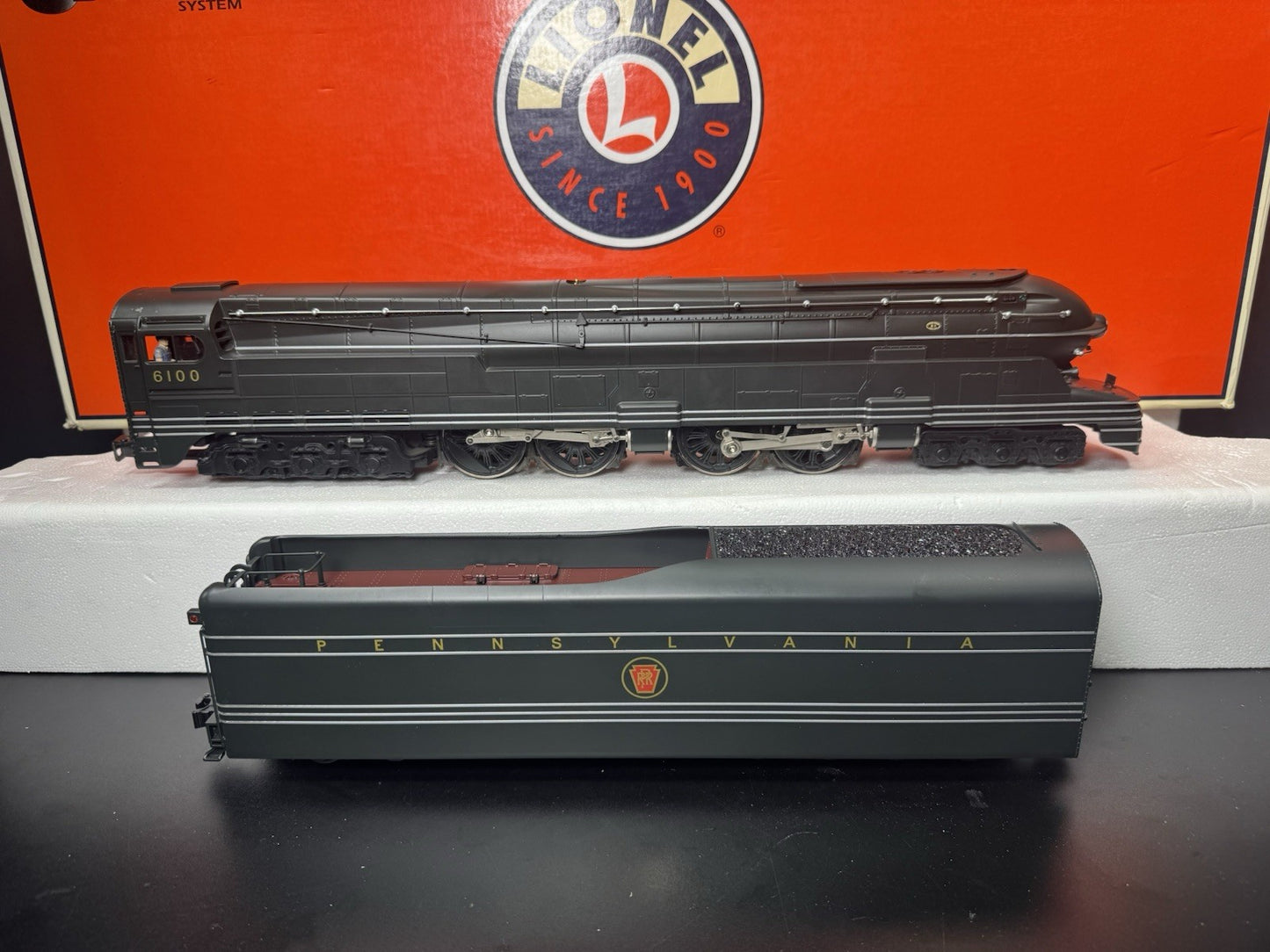 Lionel 6-38024 TMCC Pennsylvania PRR S1 6-4-4-6 Duplex steam engine #6100 EX11