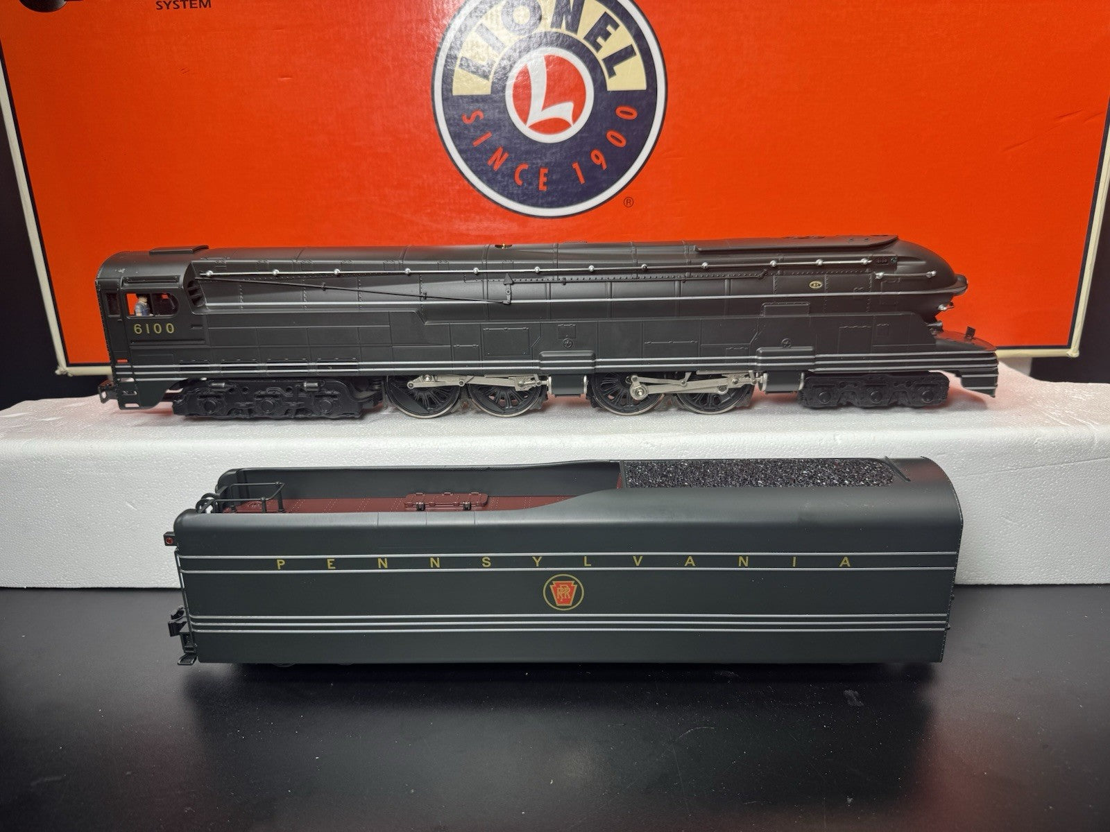 Lionel 6-38024 TMCC Pennsylvania PRR S1 6-4-4-6 Duplex steam engine #6100 EX11