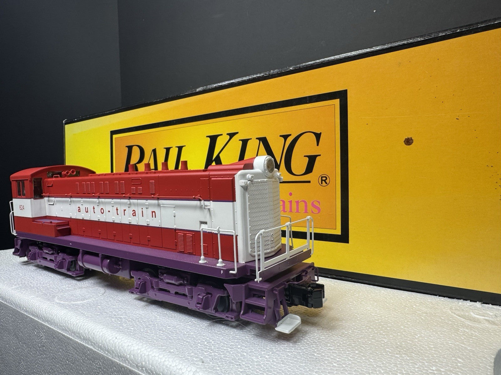 MTH RailKing 30-2930-1 Auto Train VO-1000 diesel engine #625 PS2 BCR LNIB7