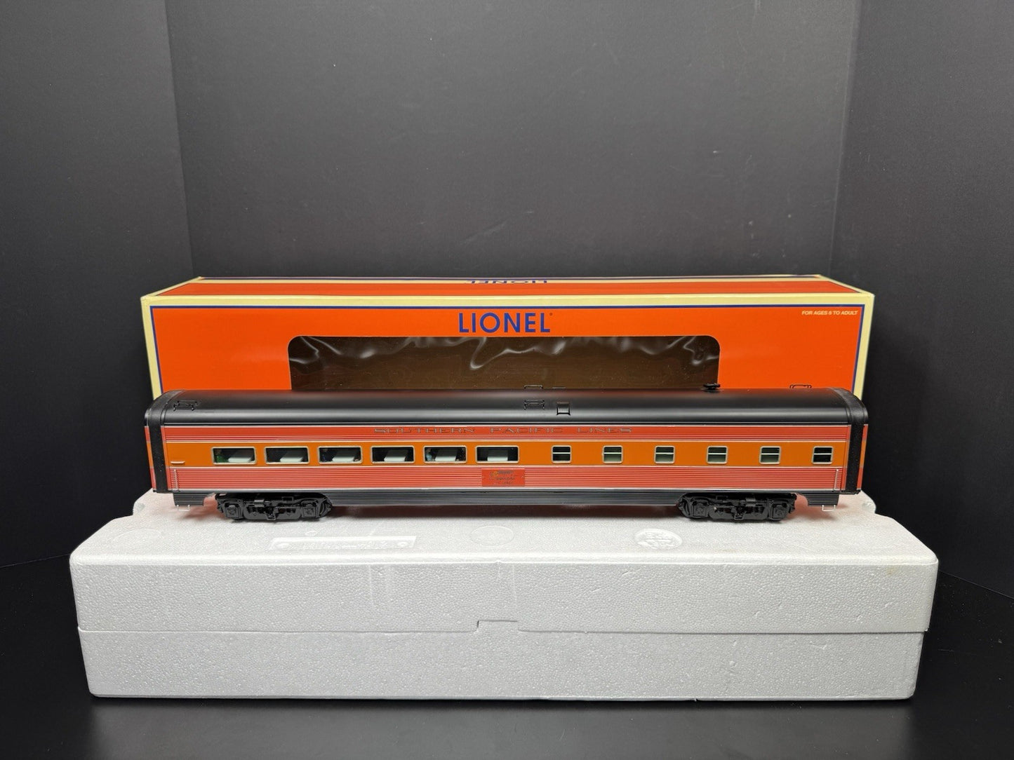 Lionel 6-25419 Southern Pacific 18" aluminum StationSounds diner car #10200 LNIB0