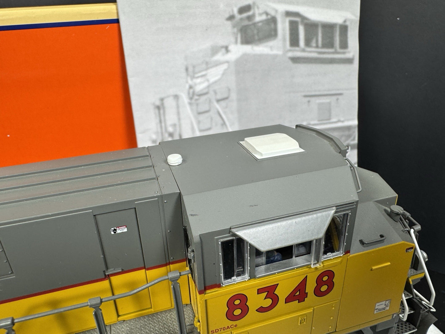 Lionel LEGACY 6-28264 Union Pacific UP flag SD70ACe diesel engine #8348 EX13