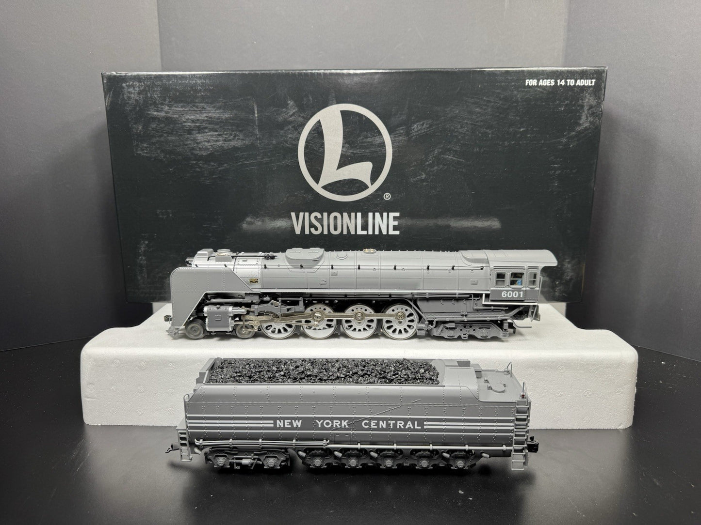 Lionel VISIONLINE 6-85267 New York Central gray Niagara steam engine #6001 LNIB6