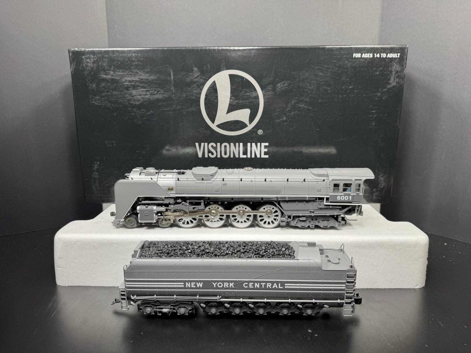 Lionel VISIONLINE 6-85267 New York Central gray Niagara steam engine #6001 LNIB6