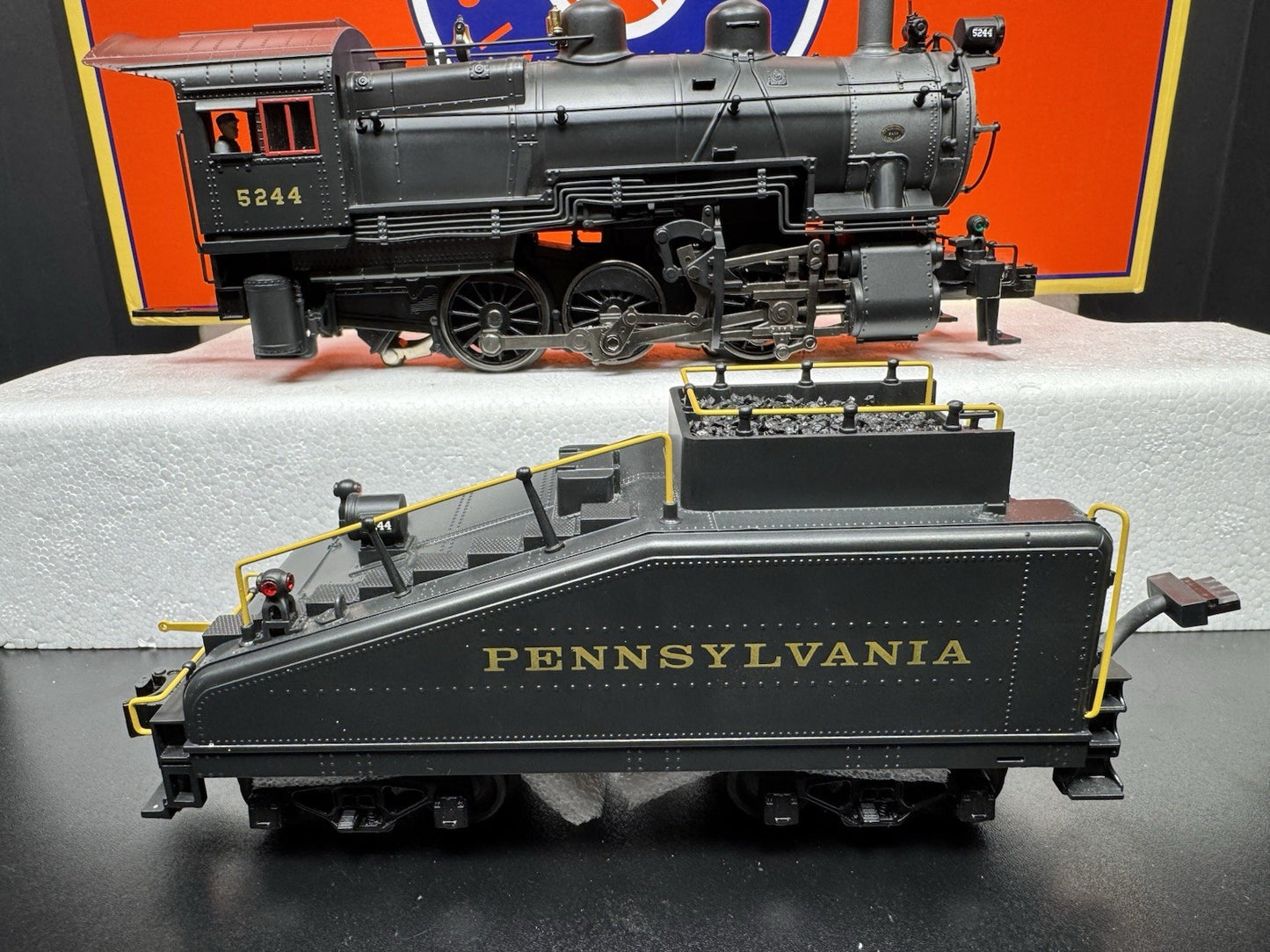 Lionel LEGACY 6-82307 Pennsylvania PRR B6sb steam engine #5244 LNIB9