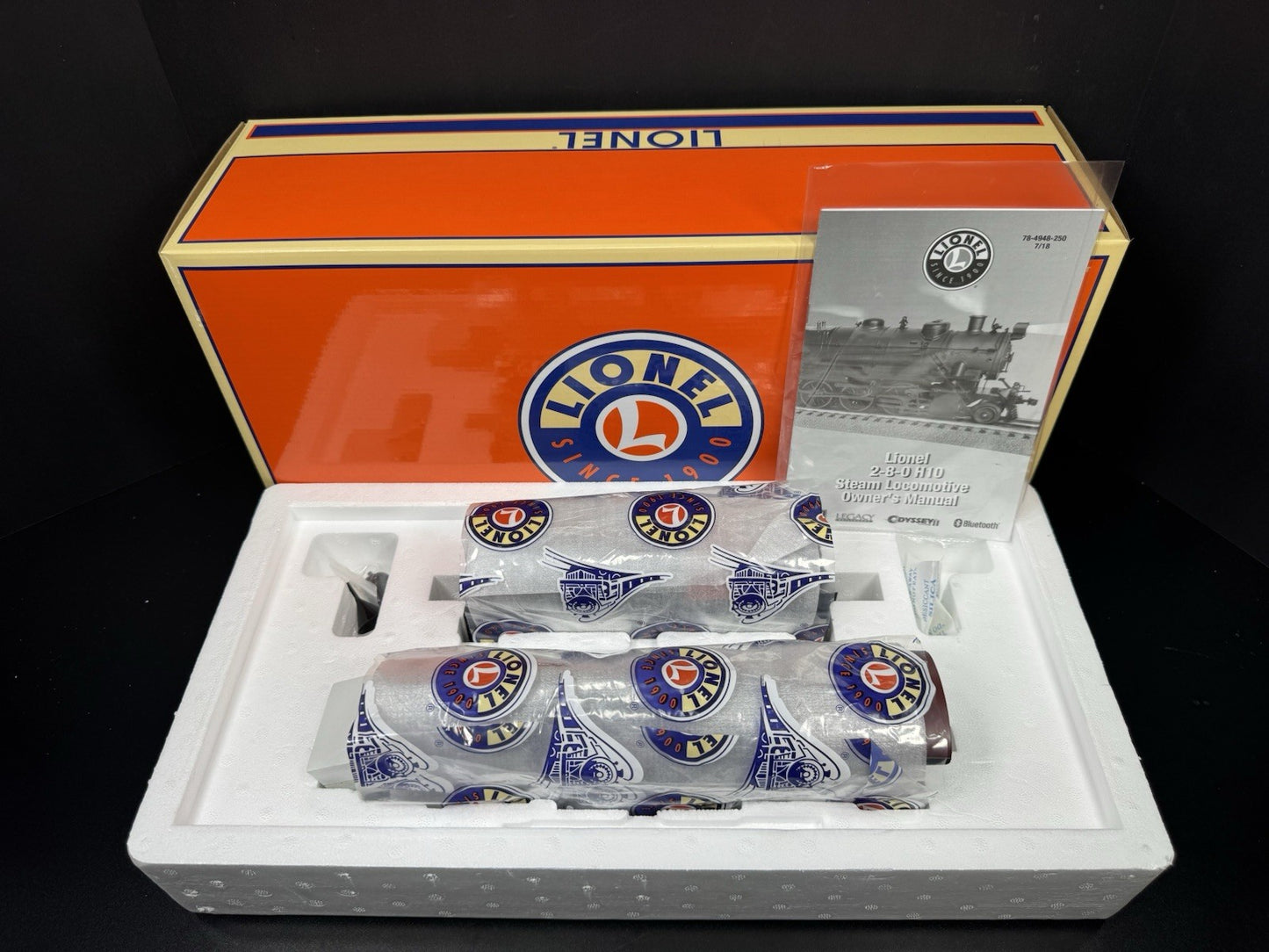 Lionel LEGACY 6-84950 Long Island H-10 steam engine #109 LNIB11