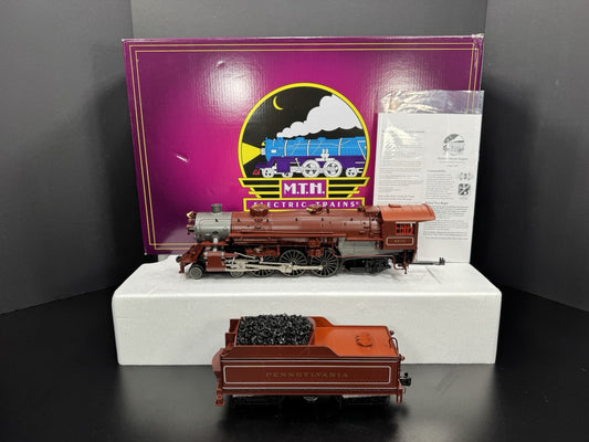 MTH 20-3819-1 Pennsylvania PRR 4-6-2 Heavy Pacific steam engine #8710 PS3 NIB0