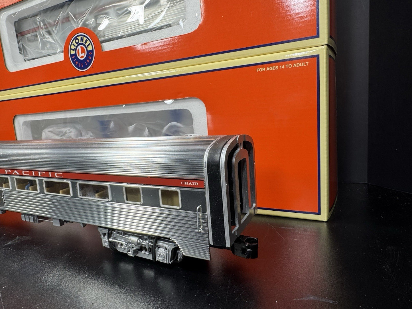 Lionel 6-20005 Southern Pacific Sunset Limited 18" aluminum passenger set NIB9