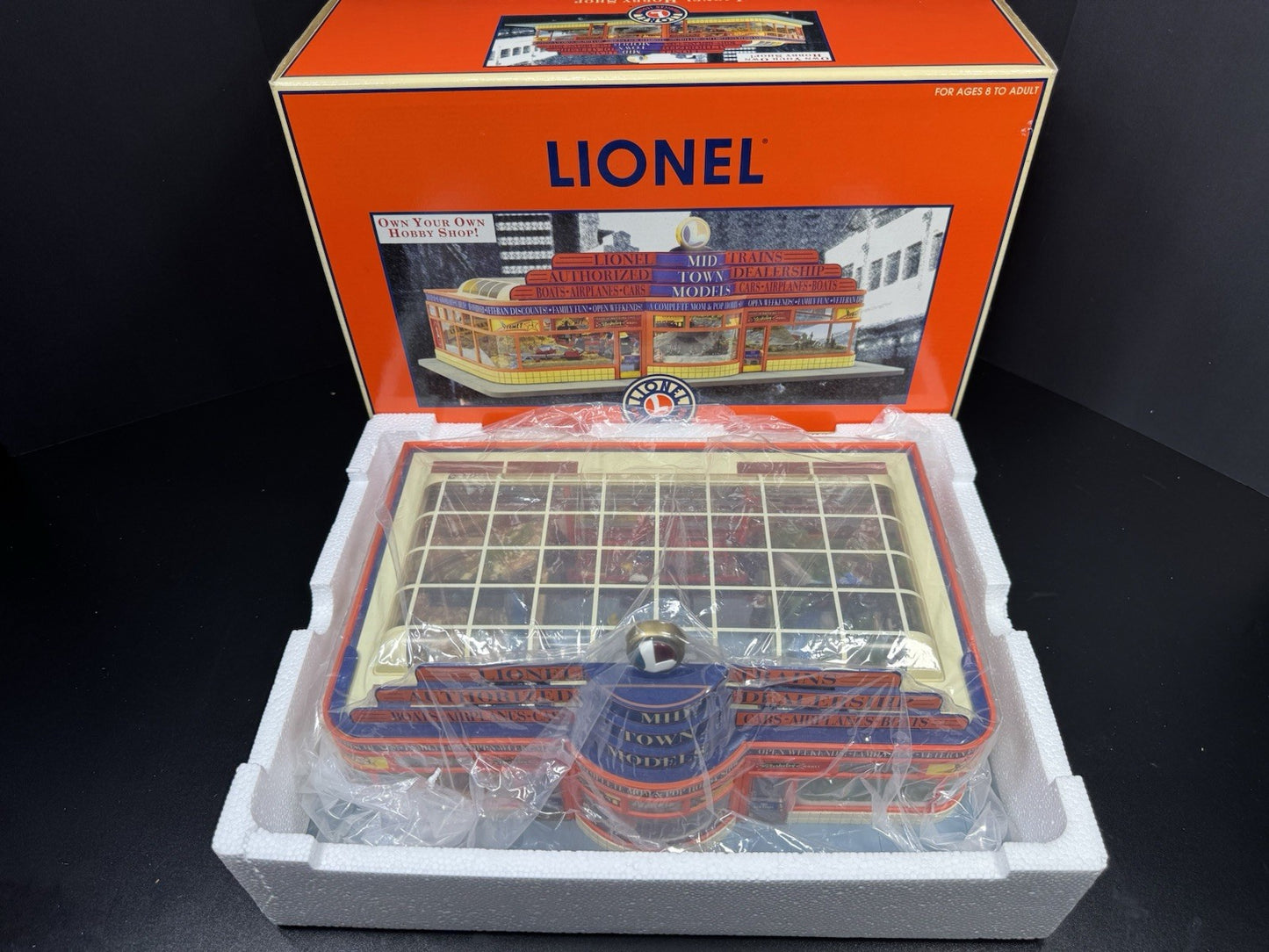 Lionel 6-32998 Mid-Town Models operating hobby shop accessory LNIB5