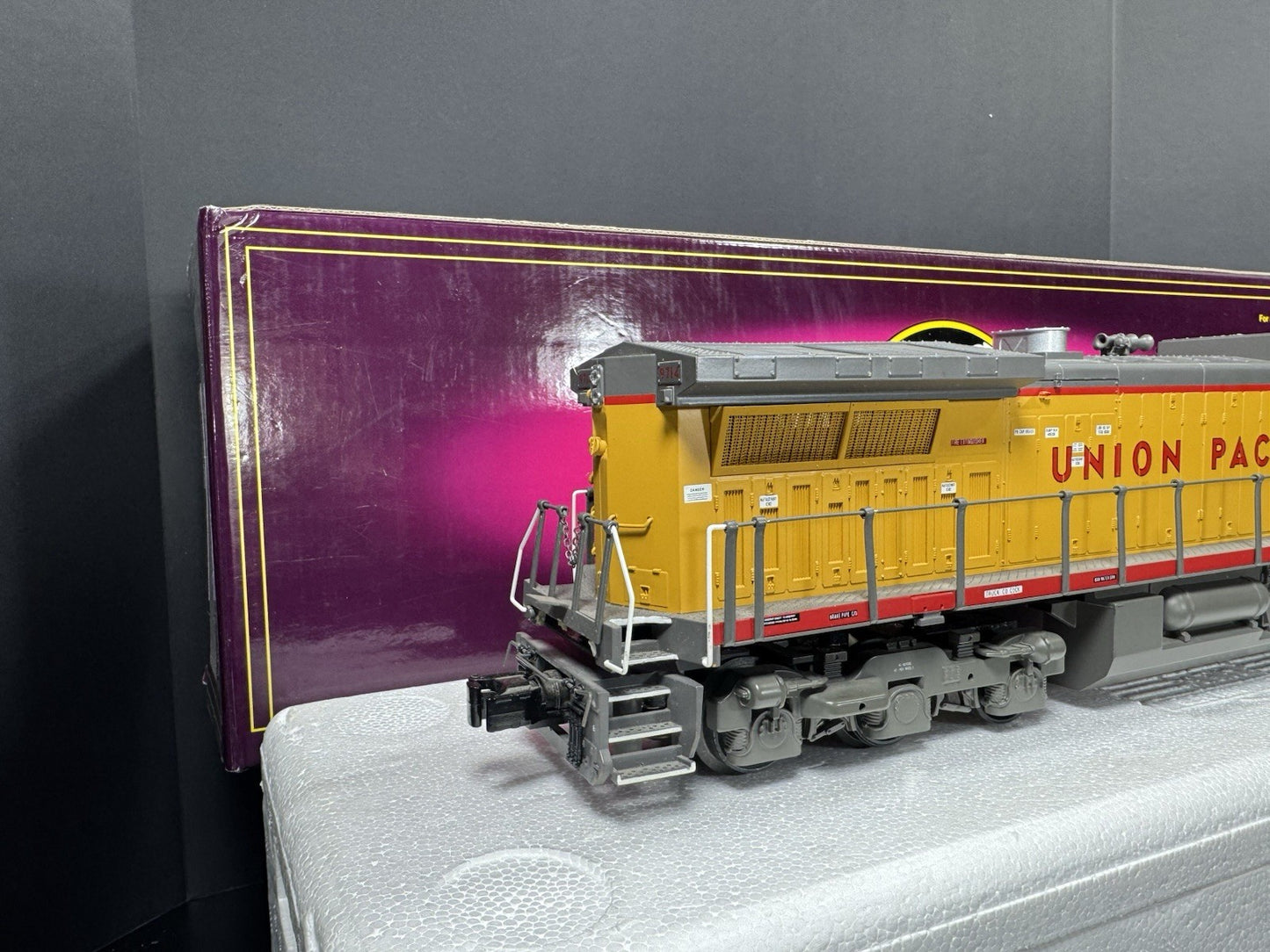 MTH 20-2270-1 Union Pacific UP Dash-9 diesel engine #9714 PS 2.0 BCR EX6