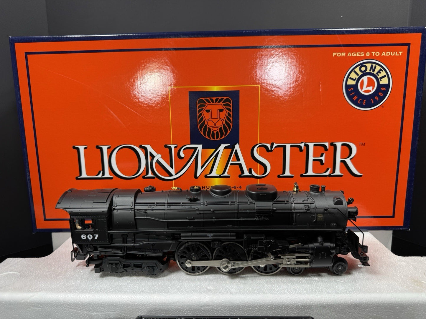 Lionel 6-38086 TMCC Lionmaster Boston & Albany J3a Hudson steam engine #607 LNIB2