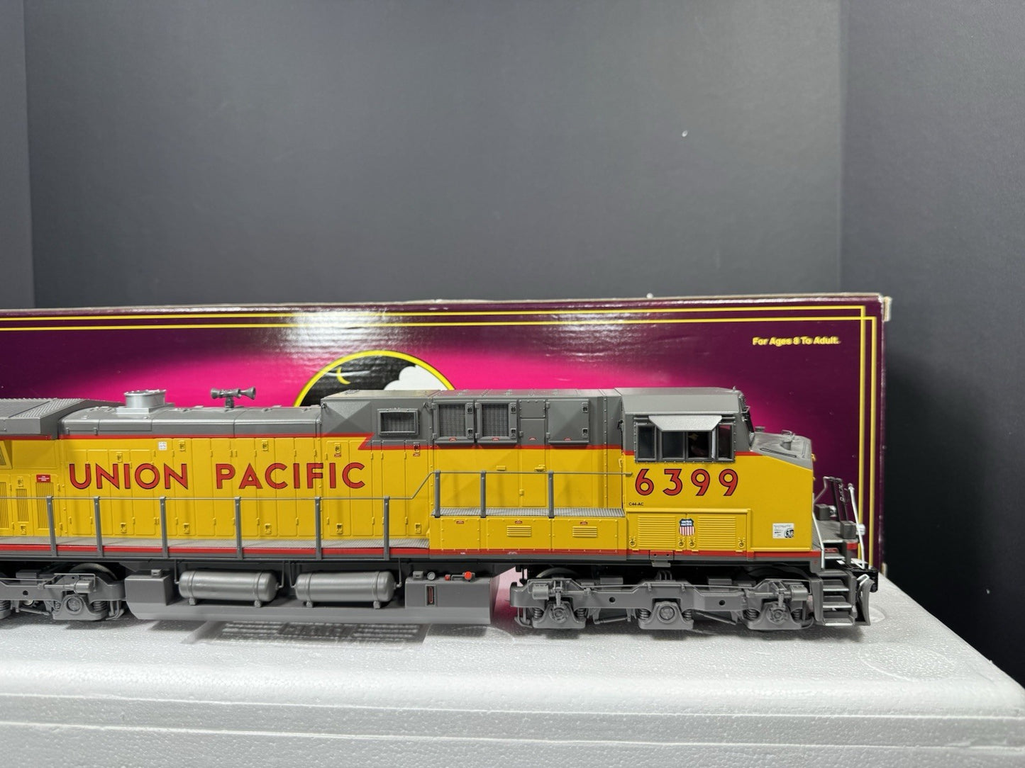MTH 20-2632-1 Union Pacific UP AC400CW diesel engine #6399 PS2 BCR EX8