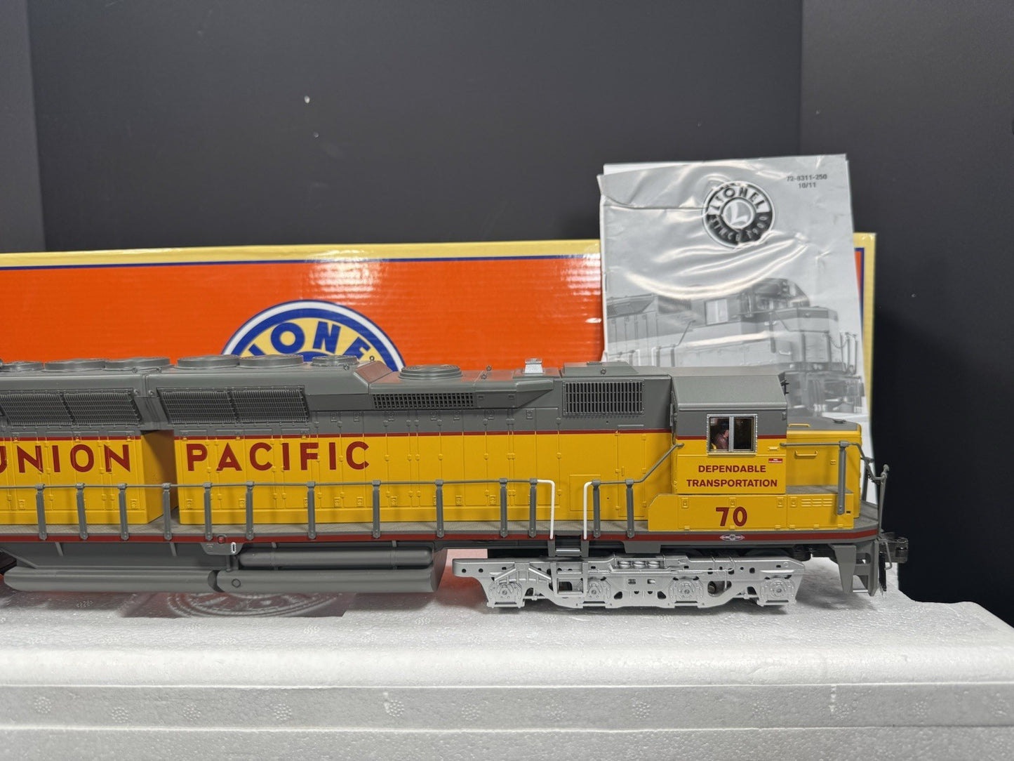 Lionel LEGACY 6-28311 Union Pacific UP DD35A diesel engine #70 LNIB8