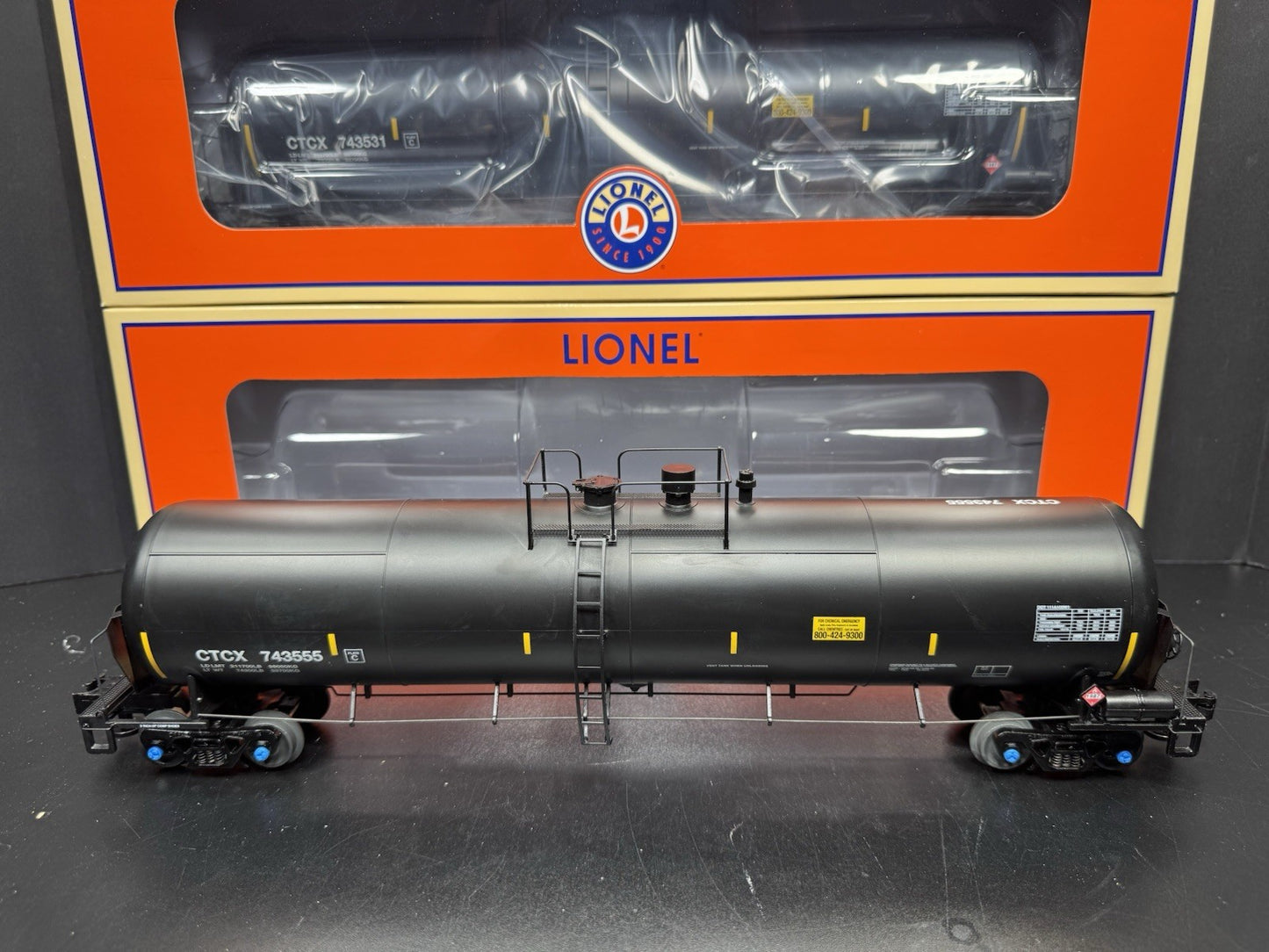 Lionel 1926760 CTXC 30k gallon tank car 3-pack LNIB1