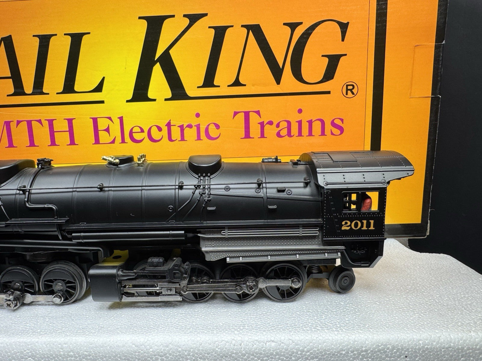 MTH RailKing 30-1307-1 Norfolk & Western 2-8-8-2 steam loco #2011 PS2 BCR LNIB3