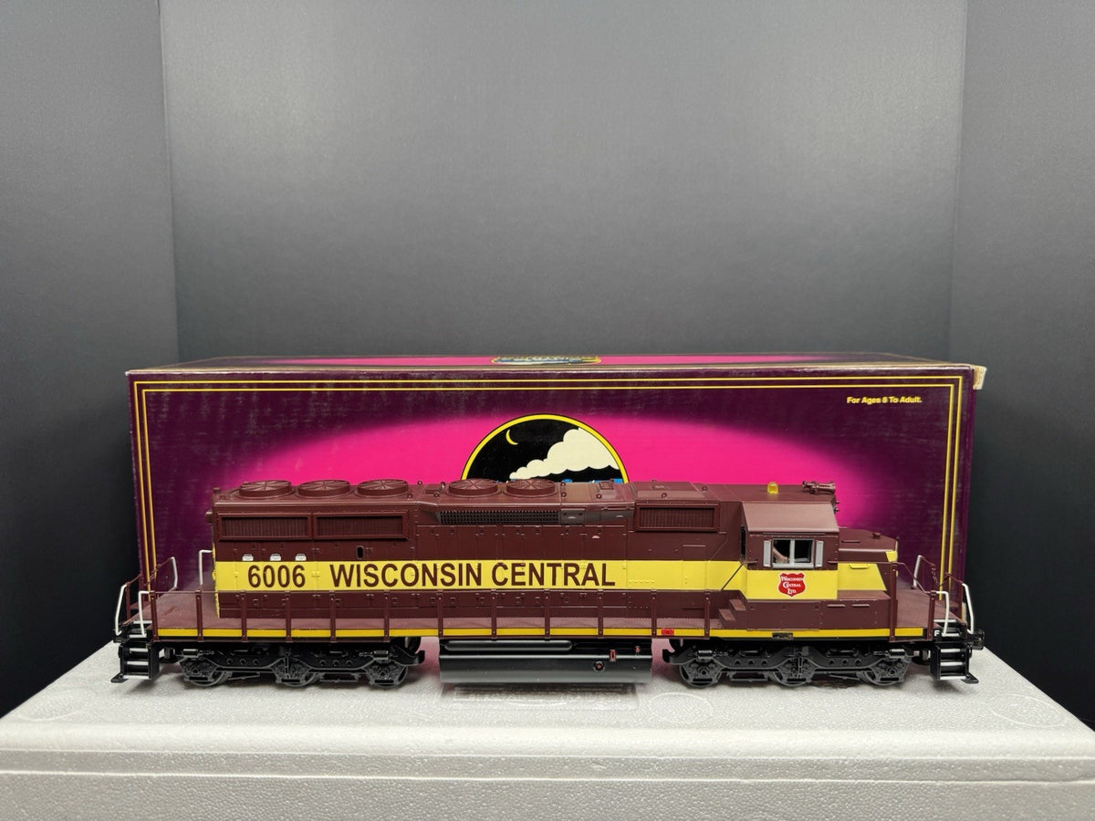 MTH 20-2469-3 Wisconsin Central SD40-2 nonpowered diesel engine #6006 LNIB5