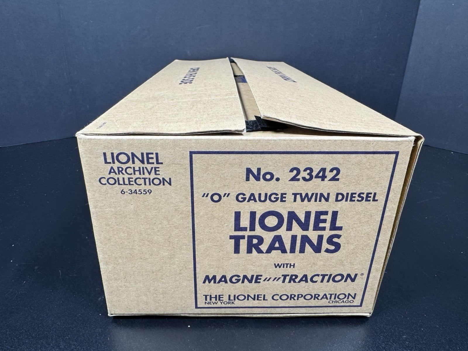 Lionel 6-34559 Archive McGinnis New Haven F-3 diesel AA set #2342 LNIB16