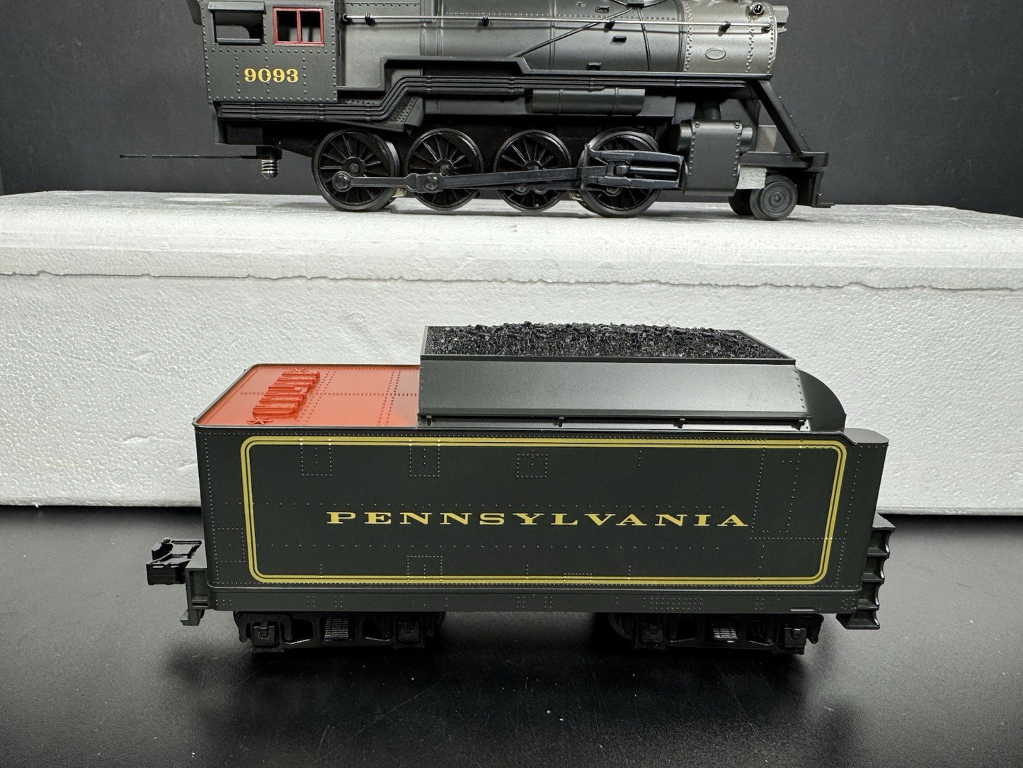 MTH RailKing 30-4103-1 Pennsylvania PRR 2-8-0 steam engine #9093 PS2 BCR NEW9