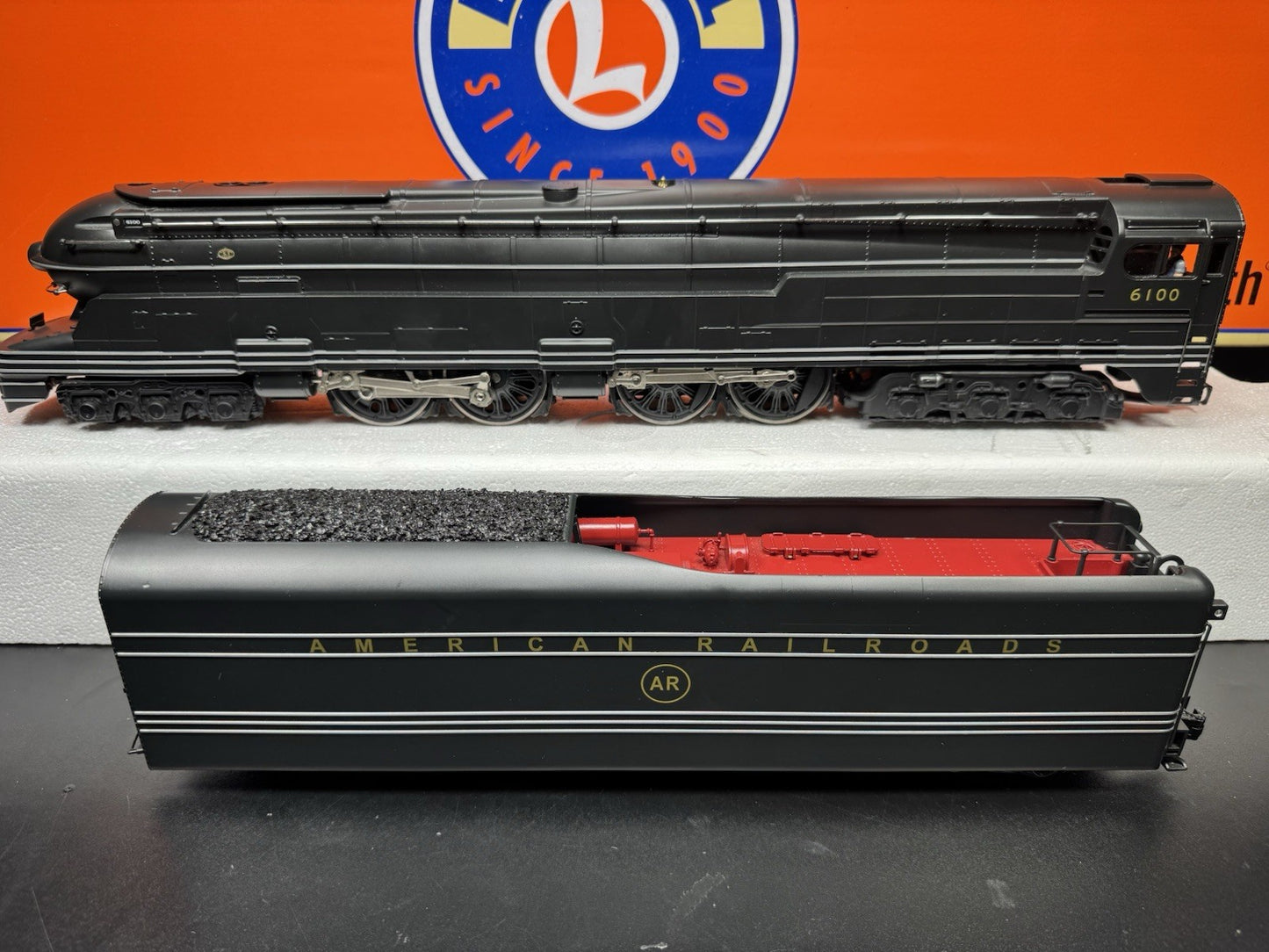 Lionel LEGACY 2131010 American Railroads S1 6-4-4-6 steam engine #6100 EX HTF11