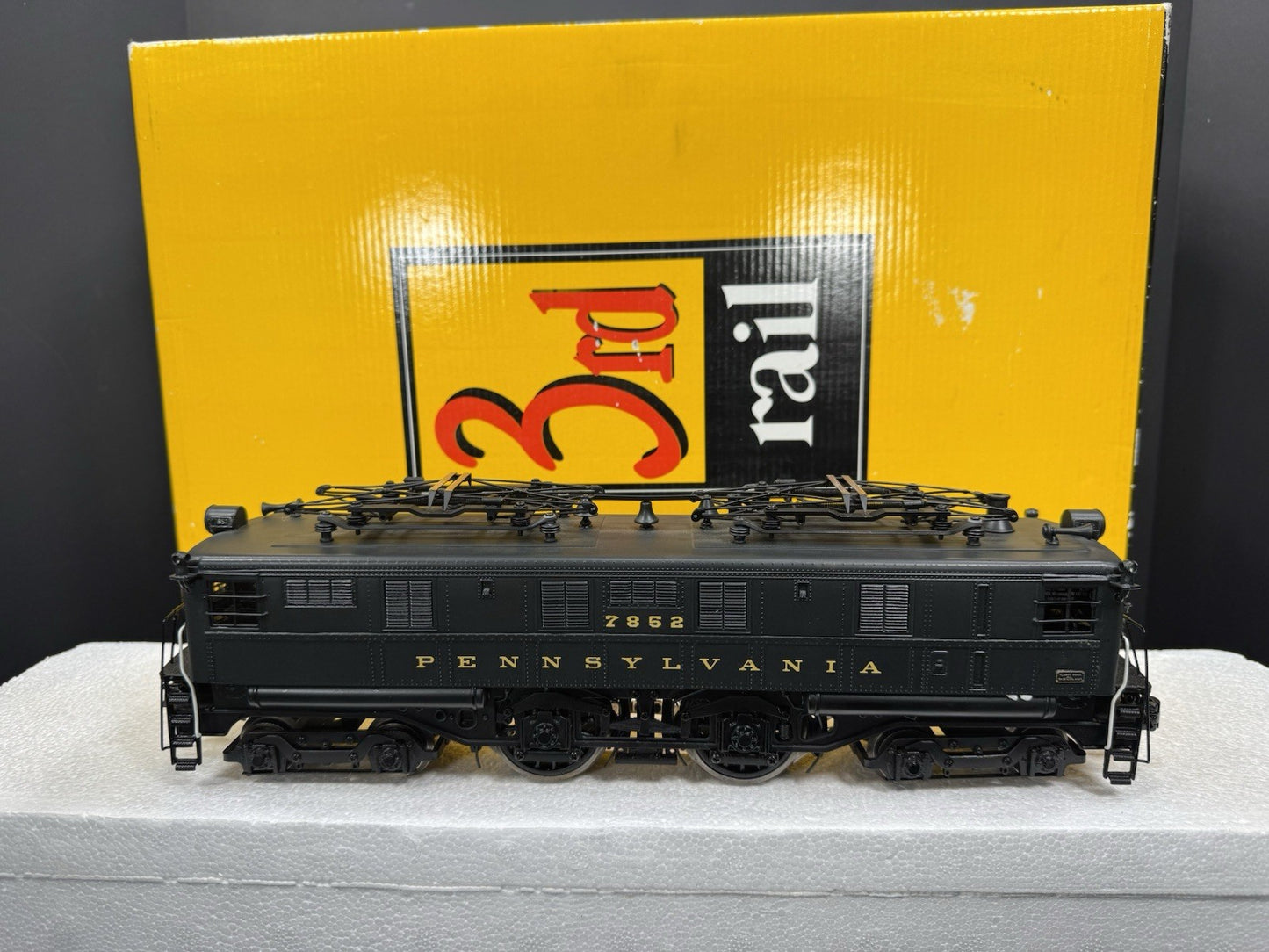 Sunset 3rd Rail brass TMCC Pennsylvania PRR O1a electric engine #7852 #7853 EX9