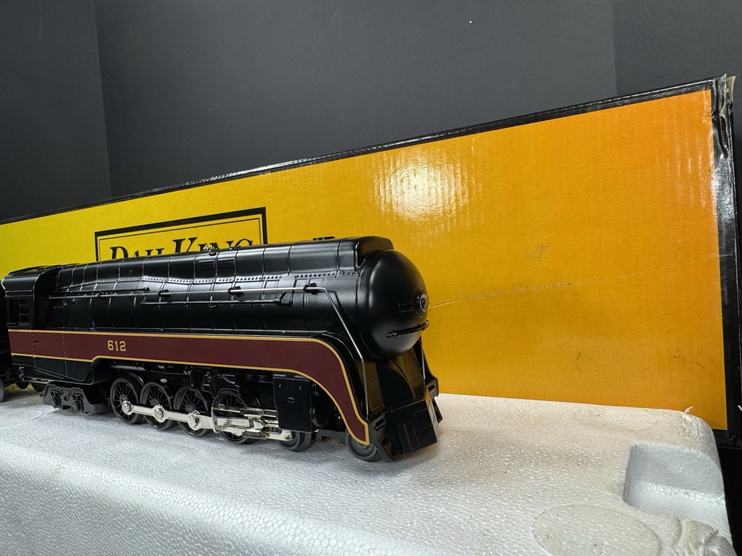 MTH RailKing 30-4184-1E Norfolk & Western J-class steam engine #612 PS2 BCR LNIB6