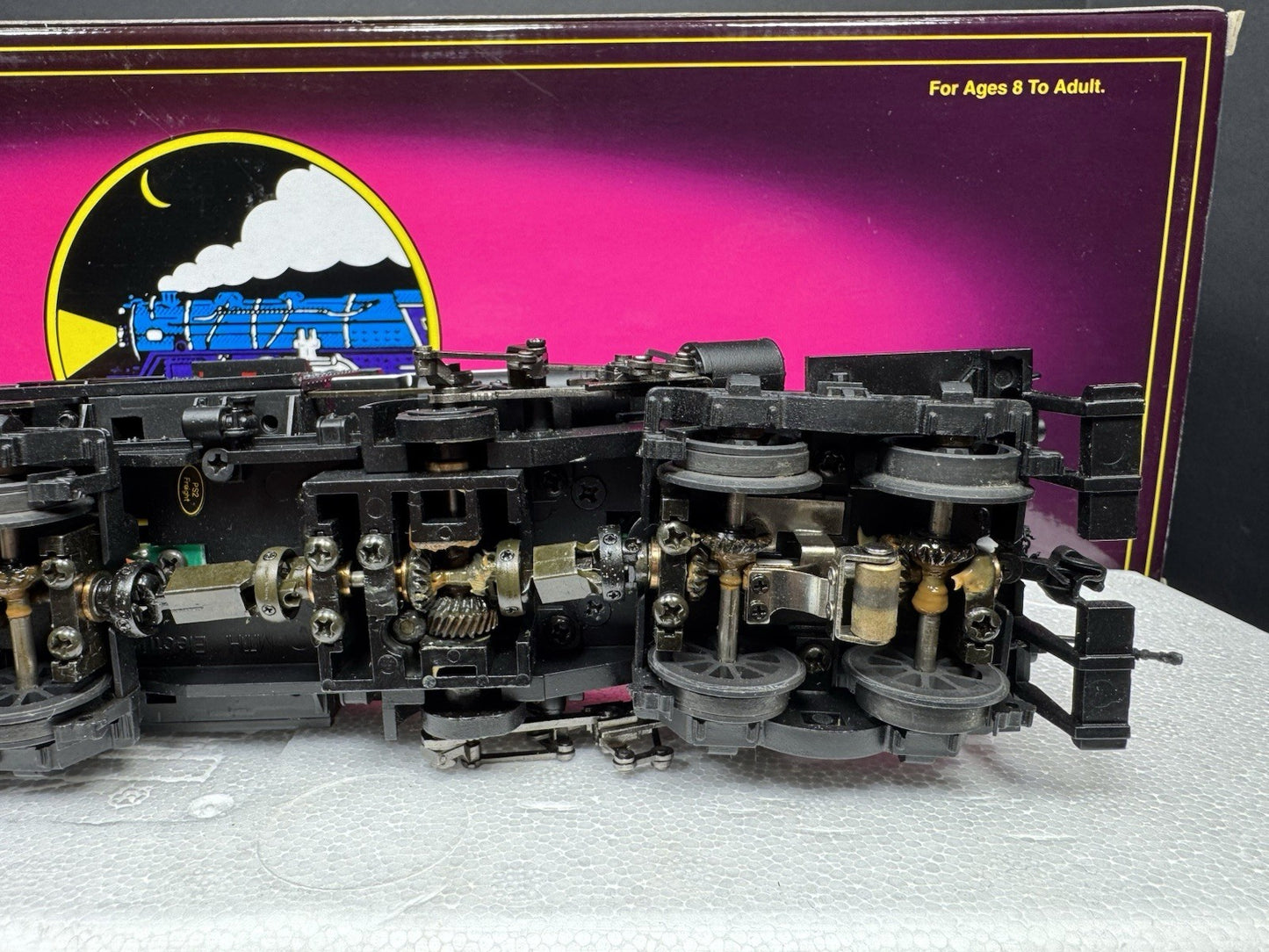 MTH 20-3039-1 HIllcrest Lumber Clmax logging steam engine #10 PS2 BCR LNIB11