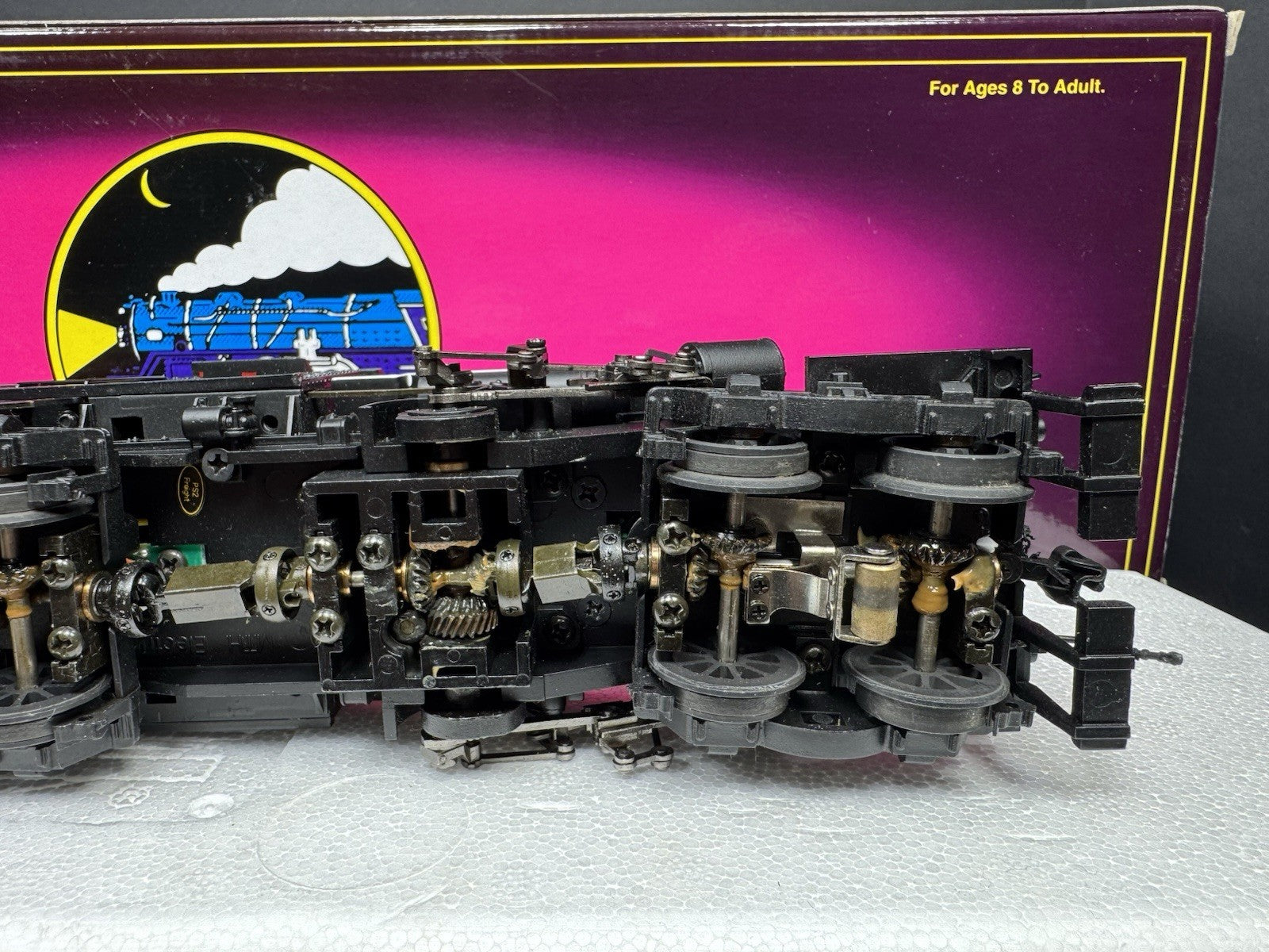 MTH 20-3039-1 HIllcrest Lumber Clmax logging steam engine #10 PS2 BCR LNIB11