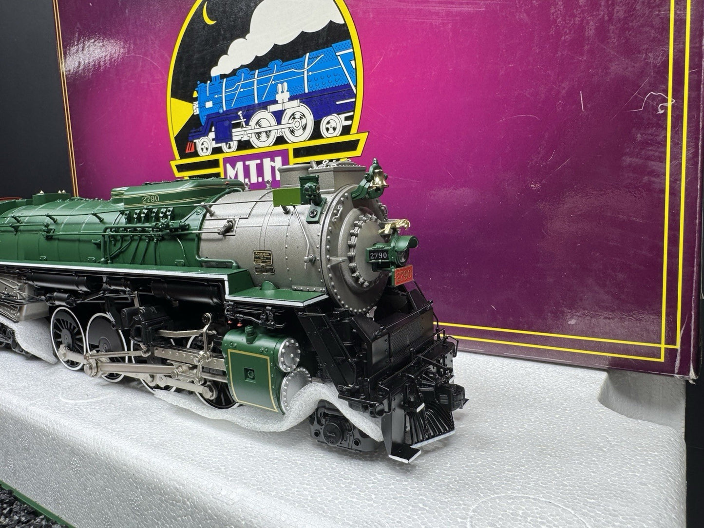 MTH 20-3189-1 Southern 2-8-4 K-4 Kanawha steam engine #2790 PS2 BCR NIB8