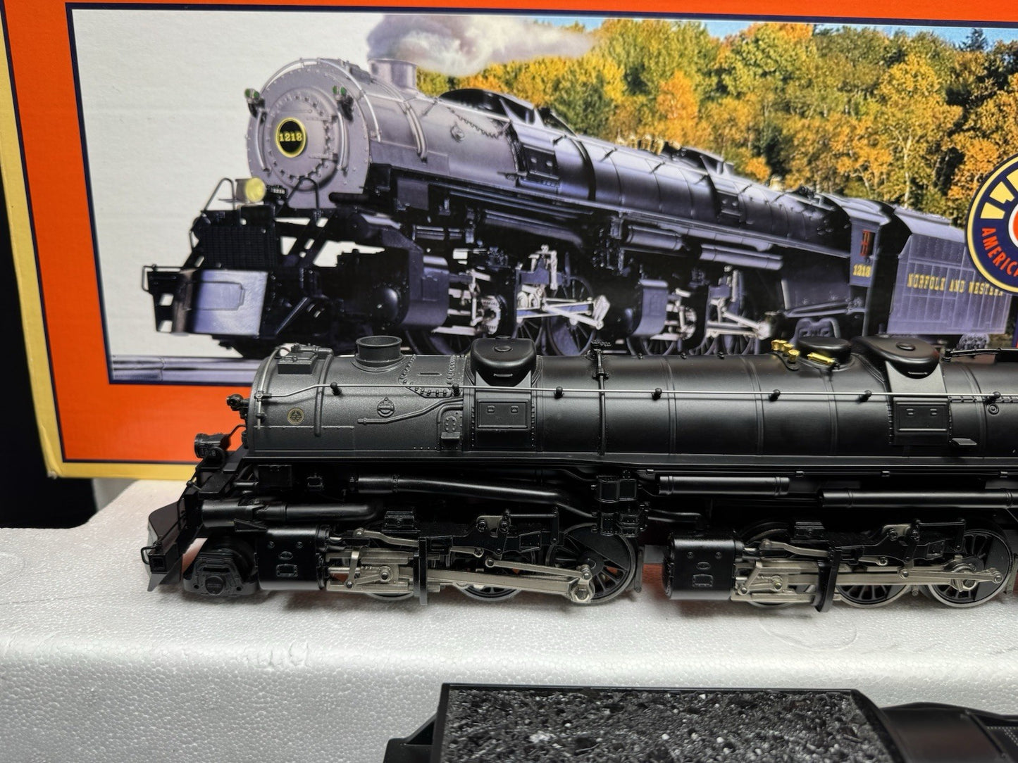Lionel 6-28052 TMCC Norfolk & Western Class A 2-6-6-4 steam engine #1218 EX8