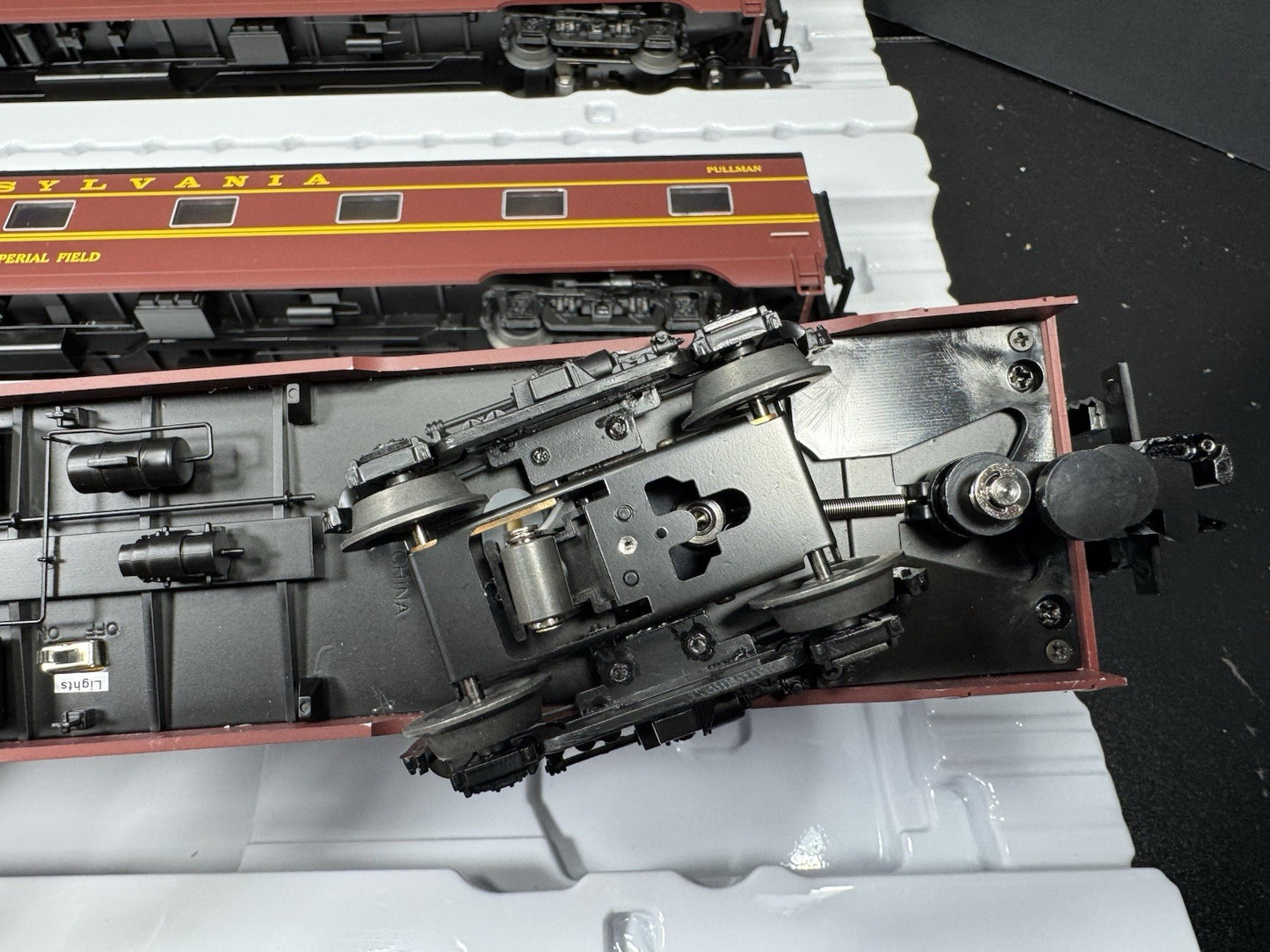 Lionel 6-83022 Pennsylvania PRR Broadway Limited 21" passenger 4-car set LNIB7