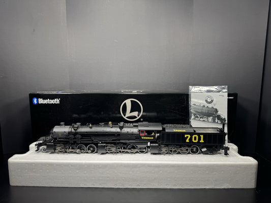 Lionel VISIONLINE 2431070 Virginian Triplex steam engine #701 LNIB0