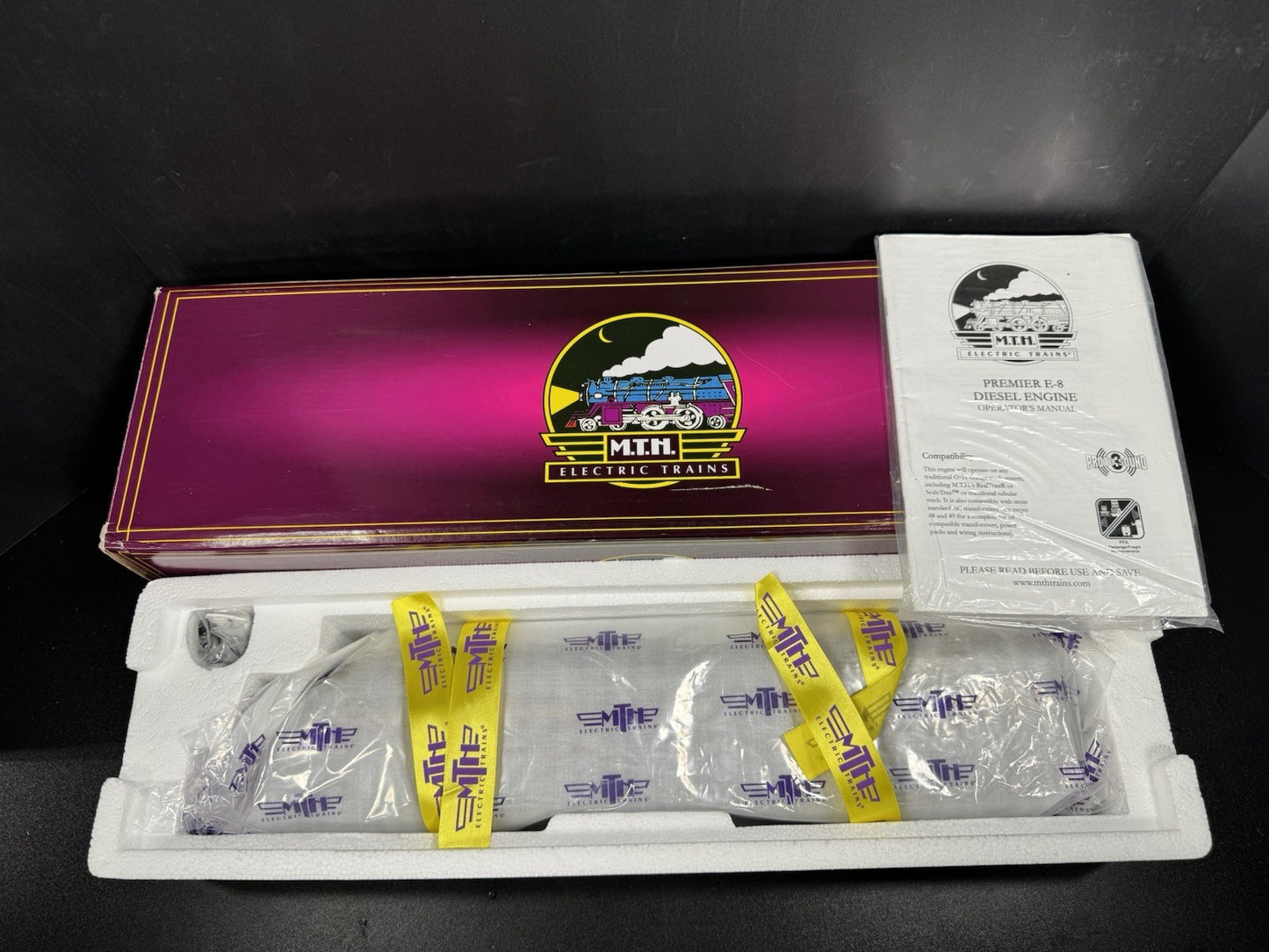 MTH 20212541 Pennsylvania PRR E8 diesel engine #5711 PS3 EX15