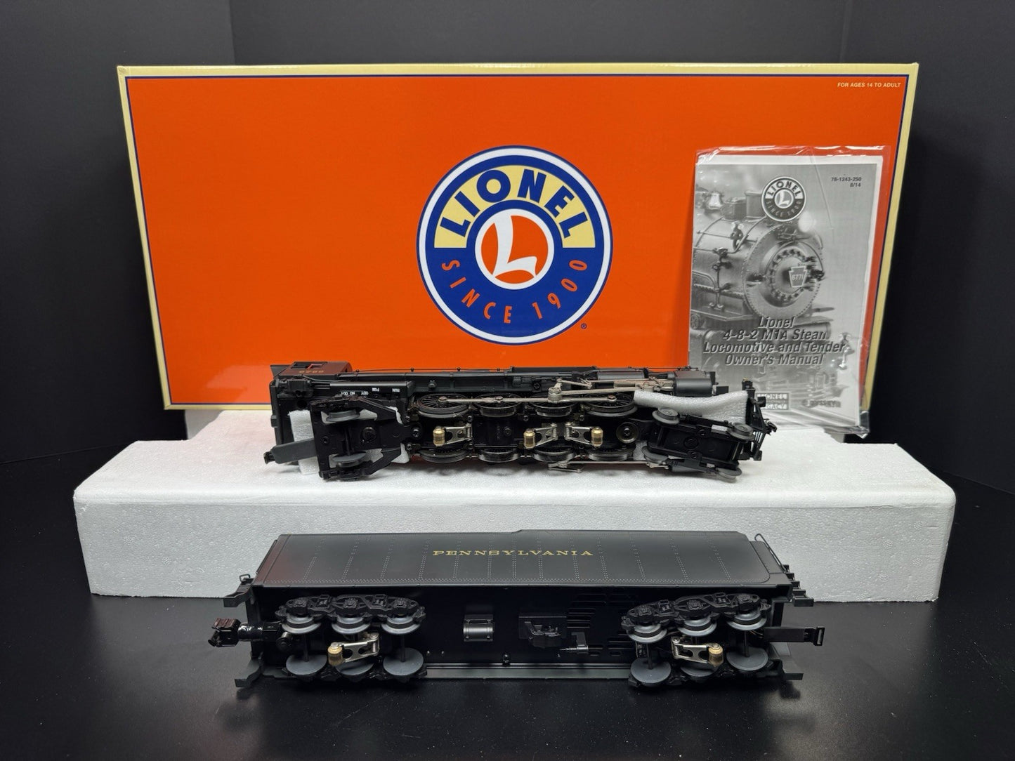 Lionel LEGACY 6-81247 Pennsylvania M1a coal hauler steam set #6755 LNIB12