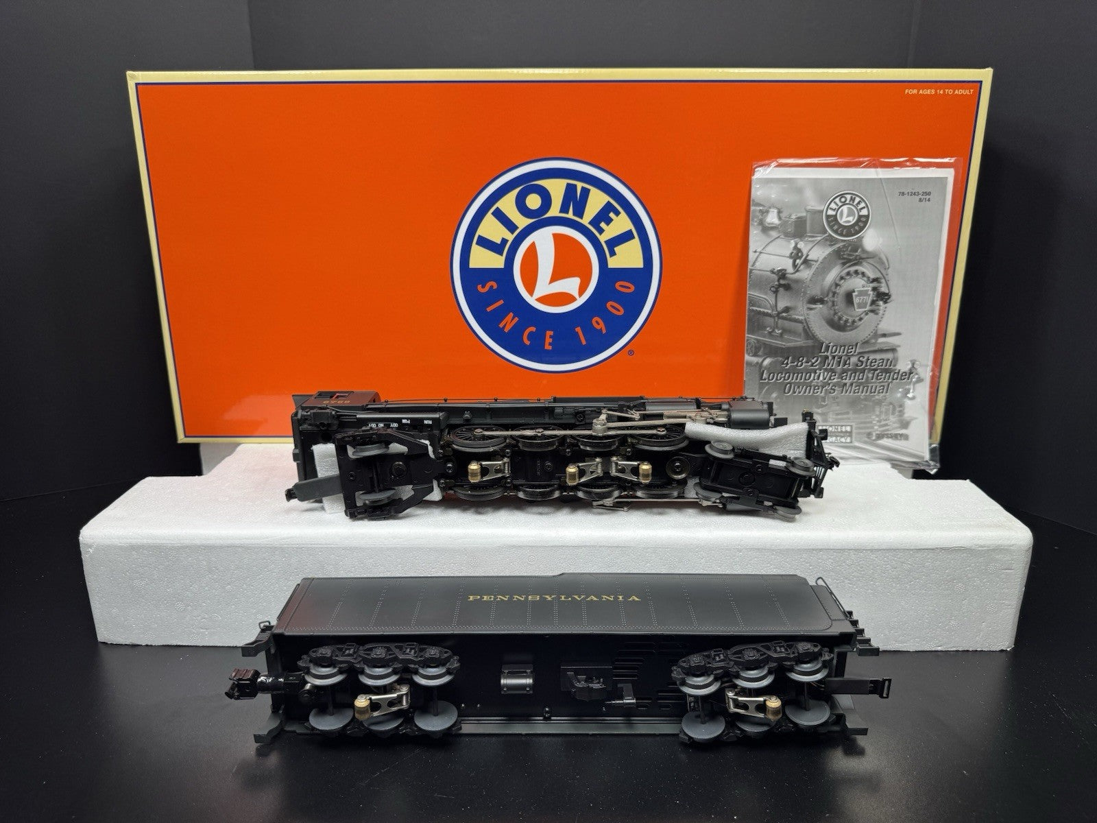 Lionel LEGACY 6-81247 Pennsylvania M1a coal hauler steam set #6755 LNIB12