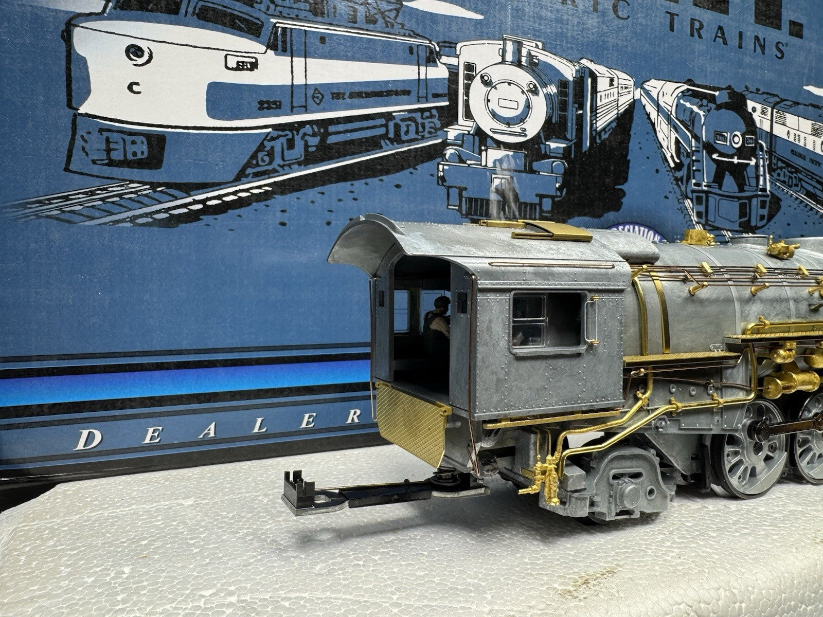 MTH 20-3407-1 Engineering Edition 4-8-2 L-3a Mohawk steam engine PS2 BCR LNIB4